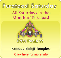 Offer Purataasi Saturday  Pooja