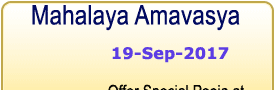 Mahalaya Amavasya Pooja