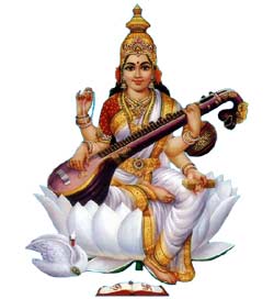 Goddess Saraswati